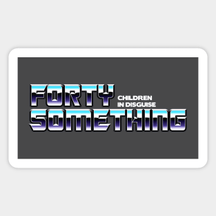 Forty Something Sticker